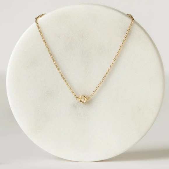 Marrin Costello x Cutateur Soleil Gold Bracelet w/ white topaz 7.25" NWT S22 - Picture 4 of 11